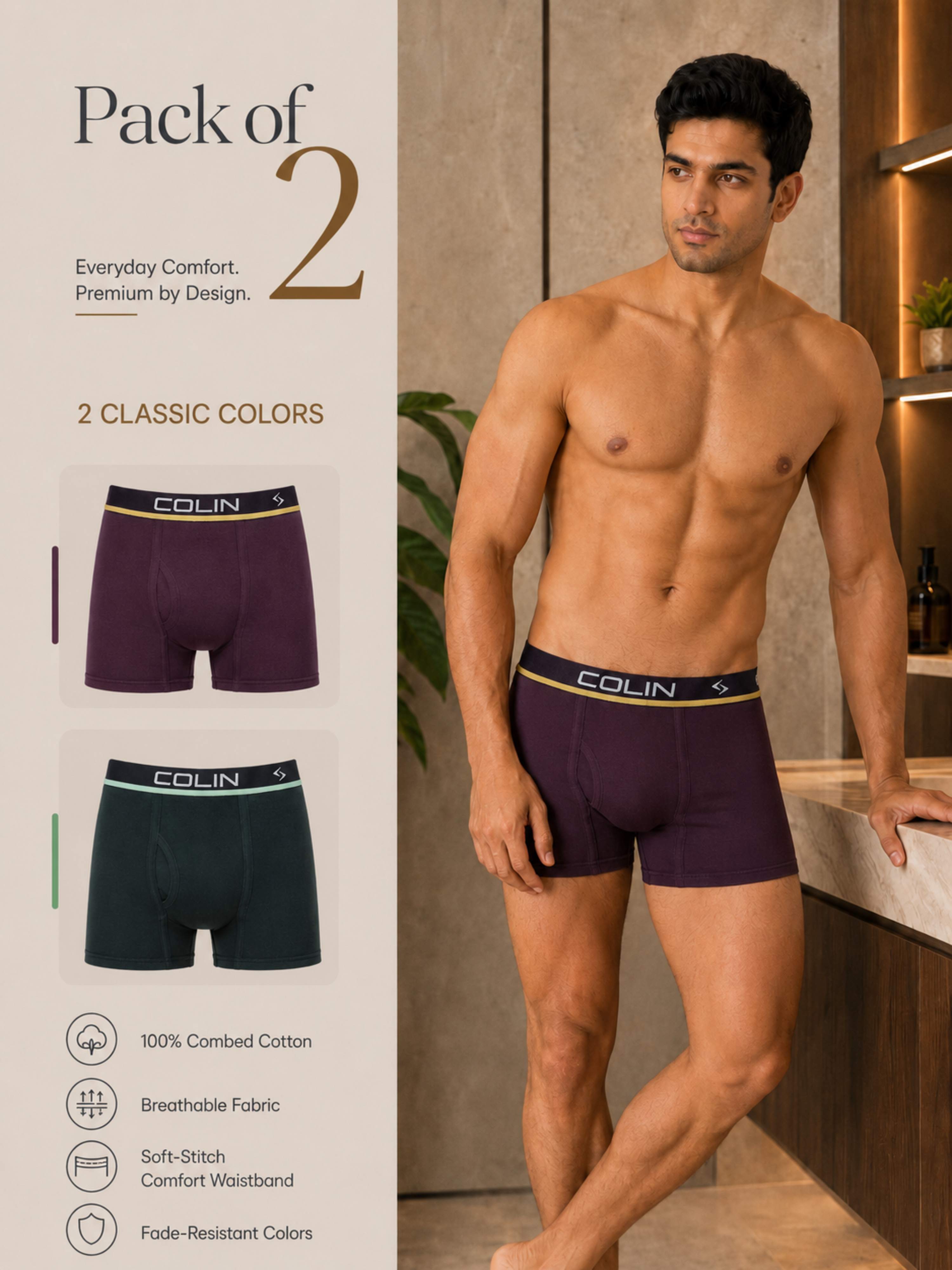 Colin Active Boxer 2 Pcs Pack