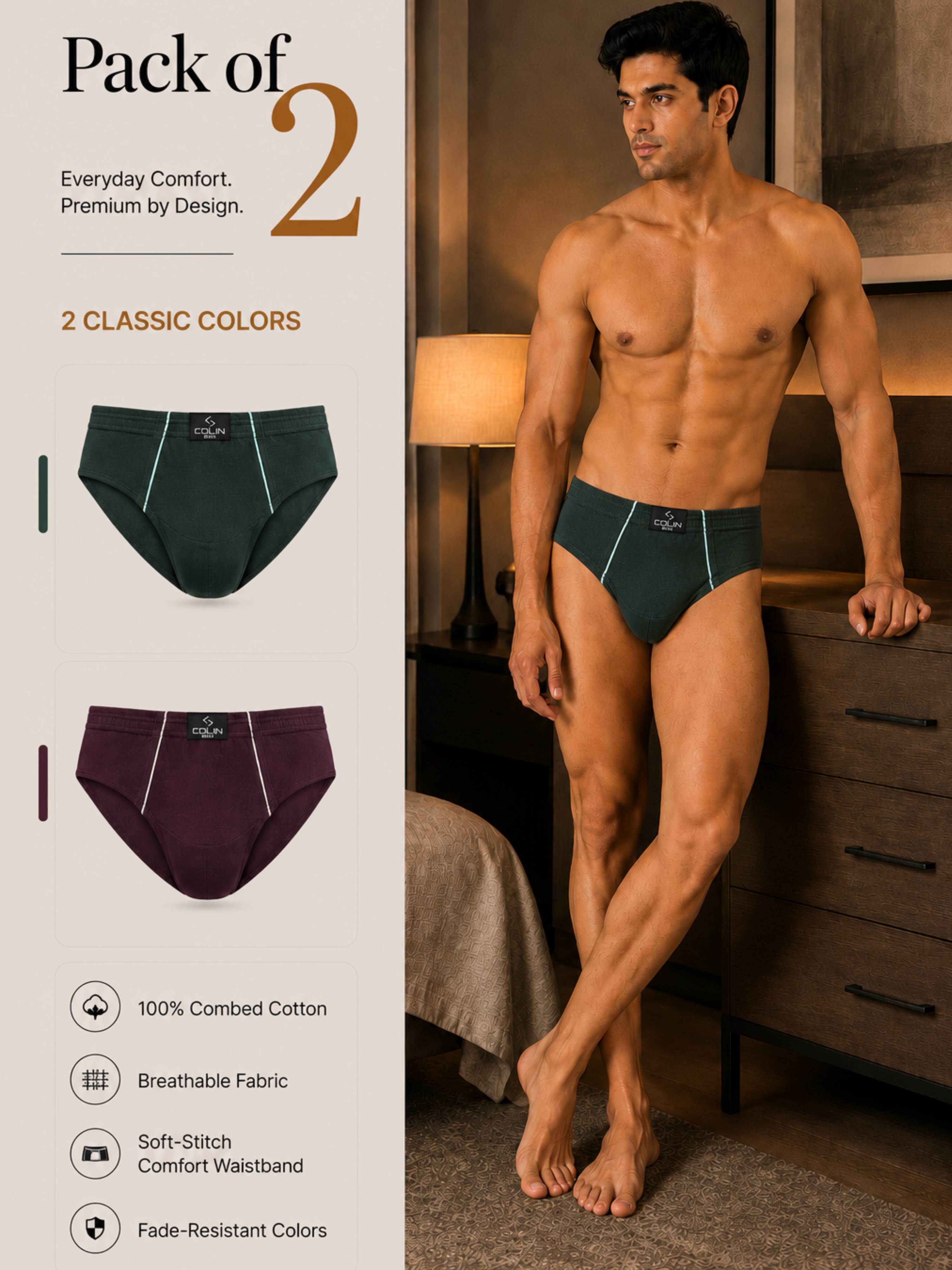 Colin Classic Brief 2 Pcs Pack