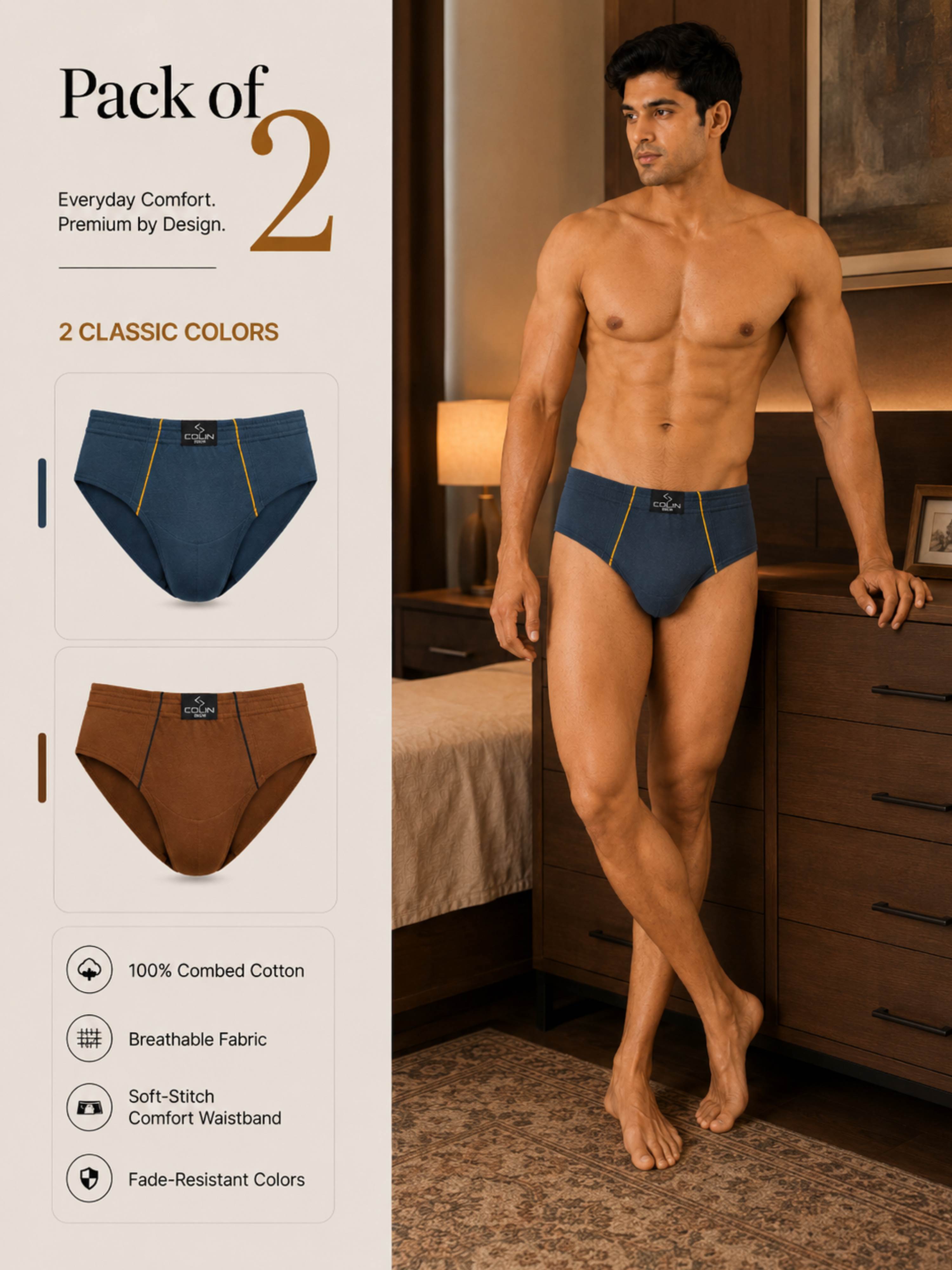 Colin Classic Brief 2 Pcs Pack