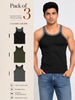 Colin Gold Gym Vest 3 Pcs Pack