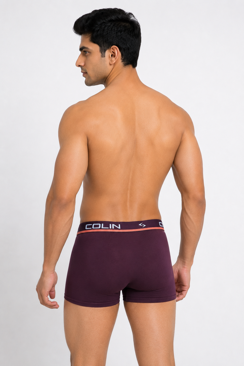 Colin Active Boxer 2 Pcs Pack - Navy Front View