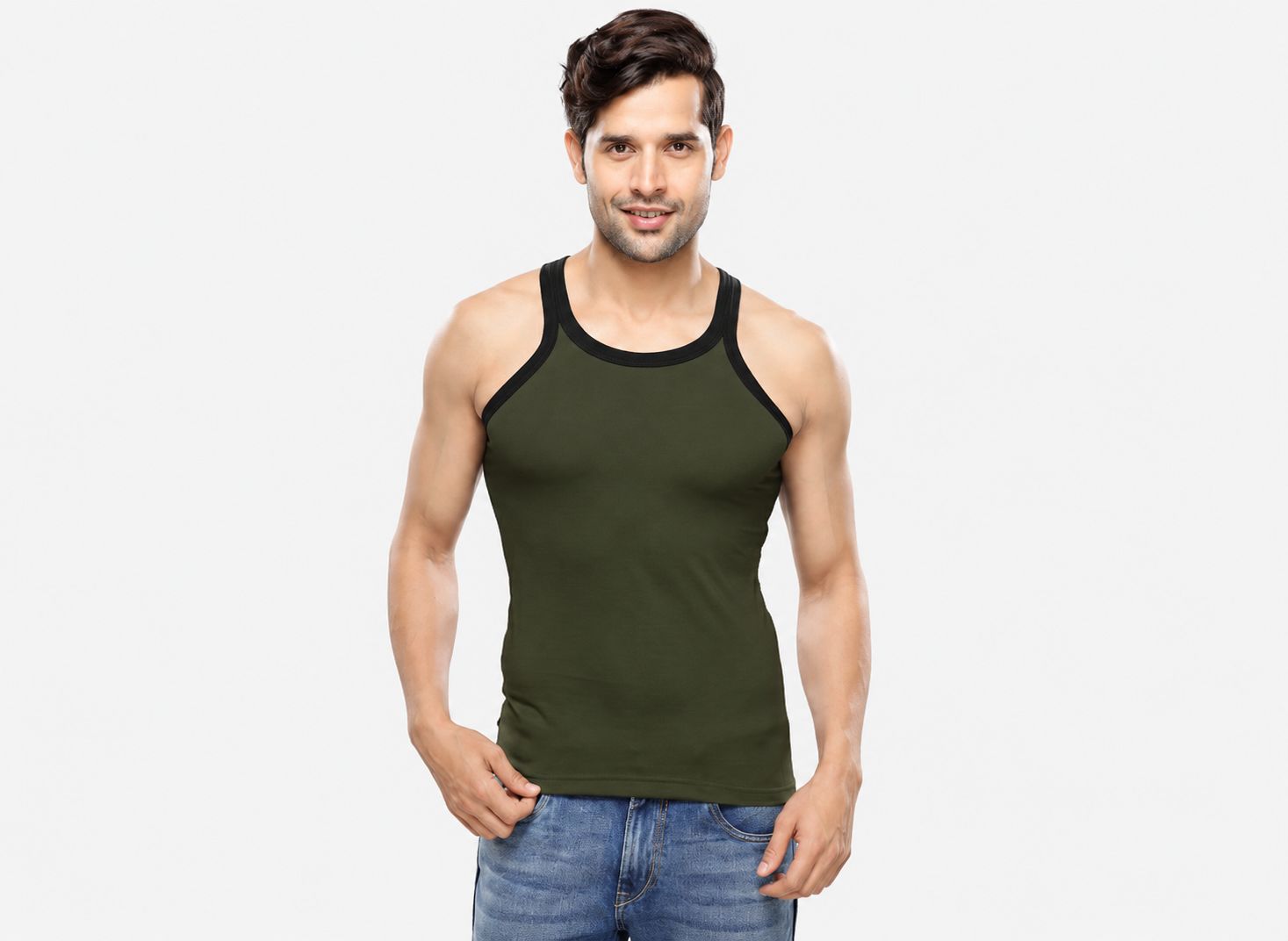 Colin Gold Gym Vest 2 Pcs Pack