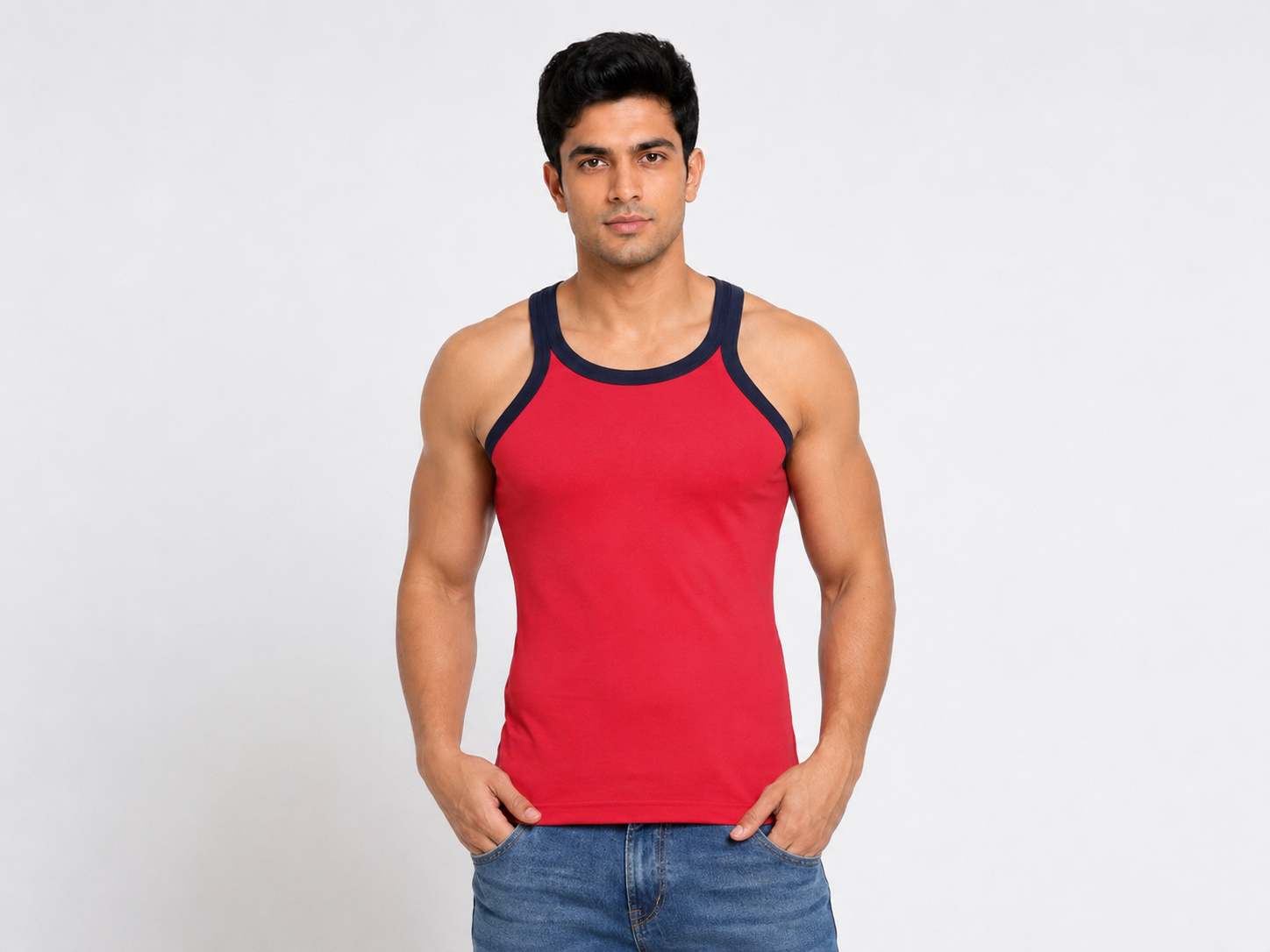 Colin Gold Gym Vest 2 Pcs Pack