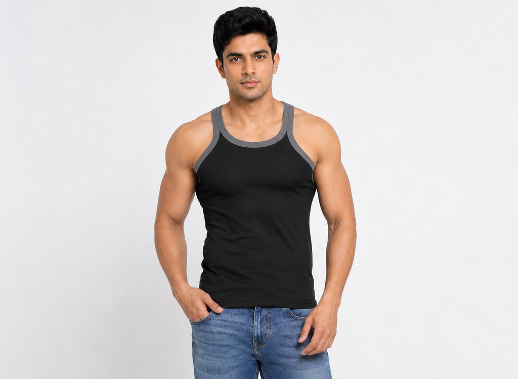 Colin Gold Gym Vest 3 Pcs Pack