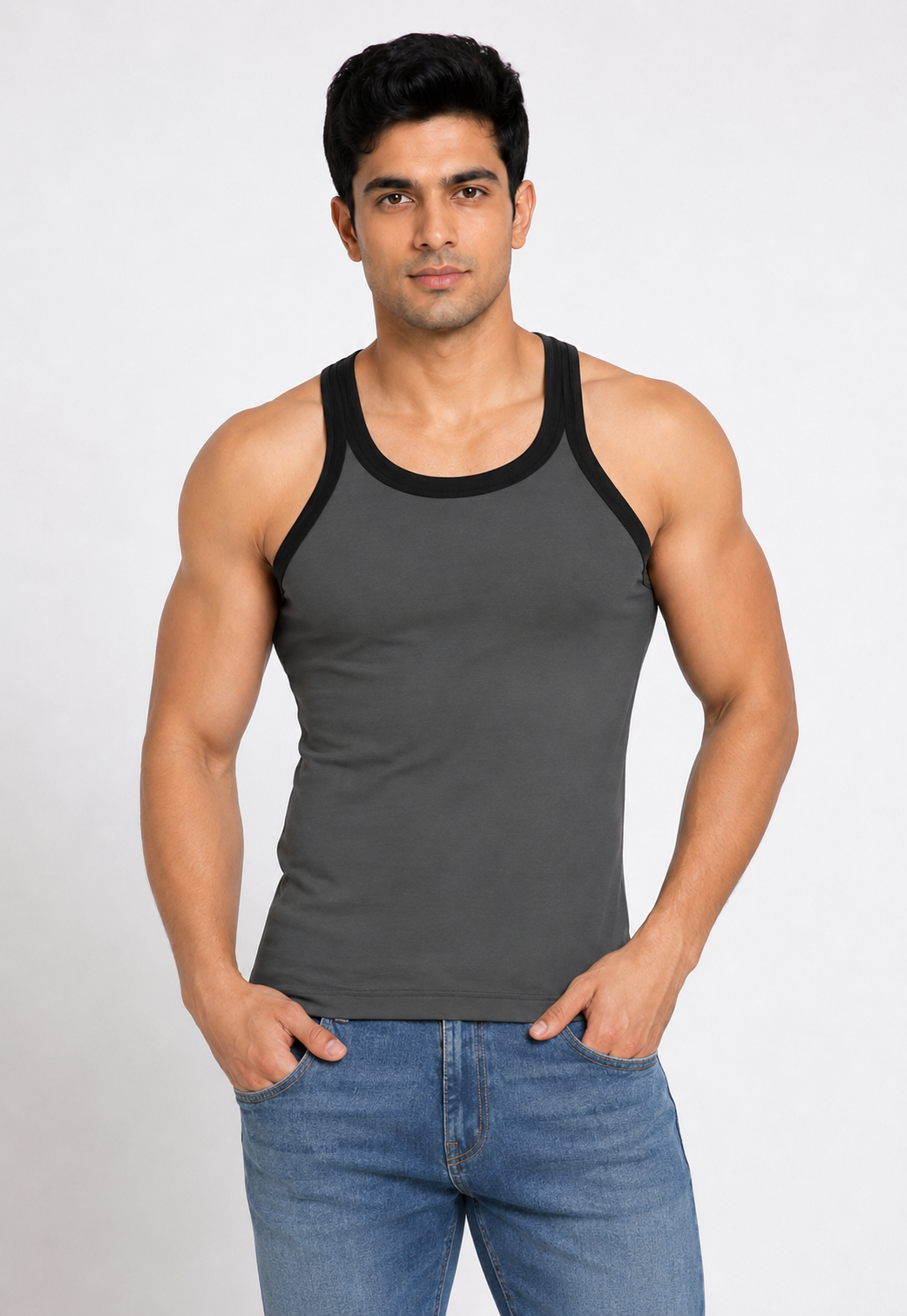 Colin Gold Gym Vest 2 Pcs Pack